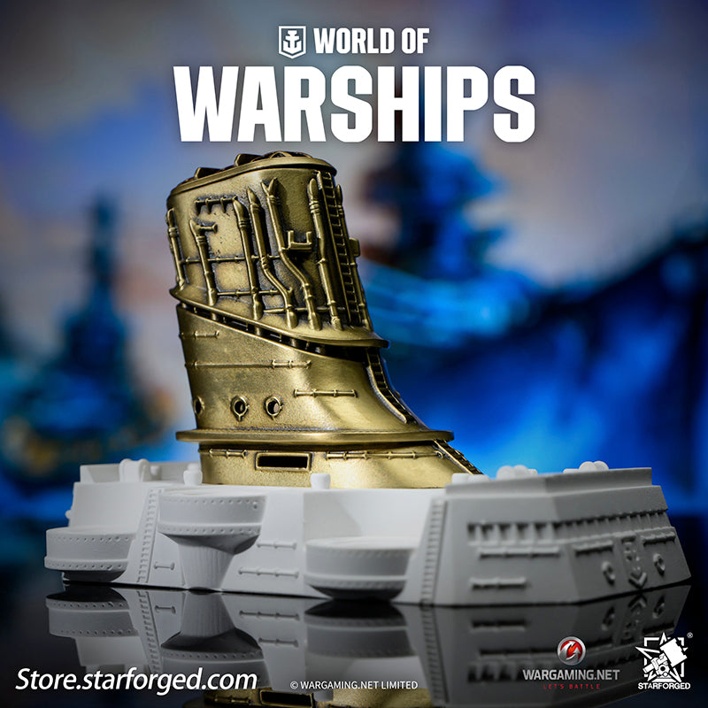 Starforged World of Warships WOWS Themed Incense Burner Game Peripherals Wargaming License